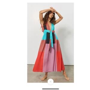 Katinka Dress Mesa Black Multi MARA HOFFMAN Swim